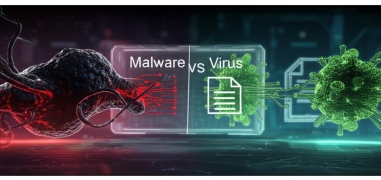 Demystifying the Dangerous Divide: Malware vs Virus Explained