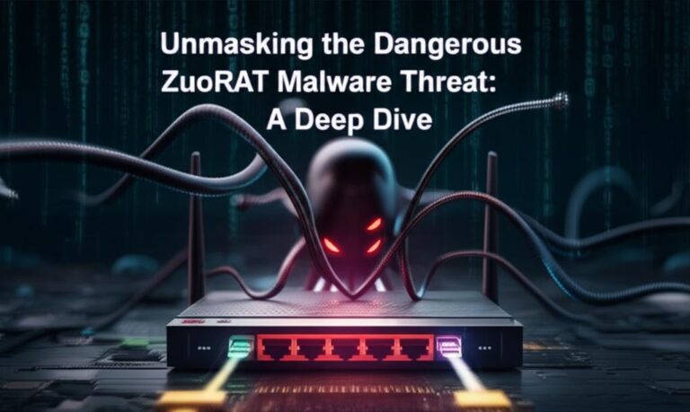 Unmasking the Dangerous ZuoRAT Malware Threat: A Deep Dive