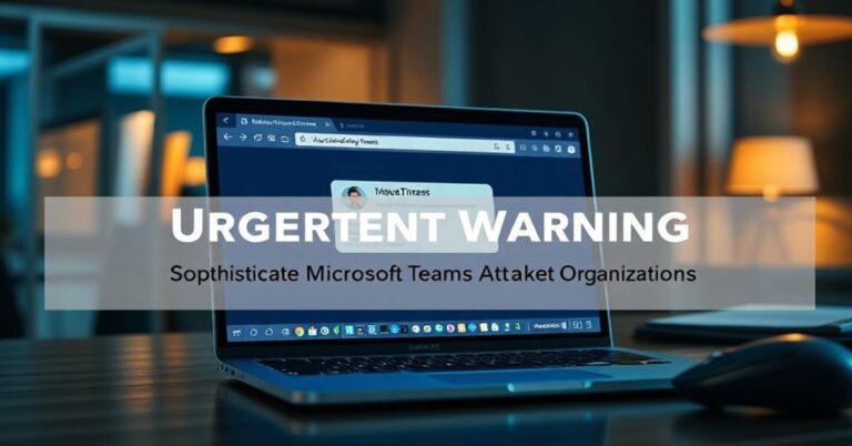Urgent Warning: Sophisticated Fake Microsoft Teams Attacks Threaten Organizations