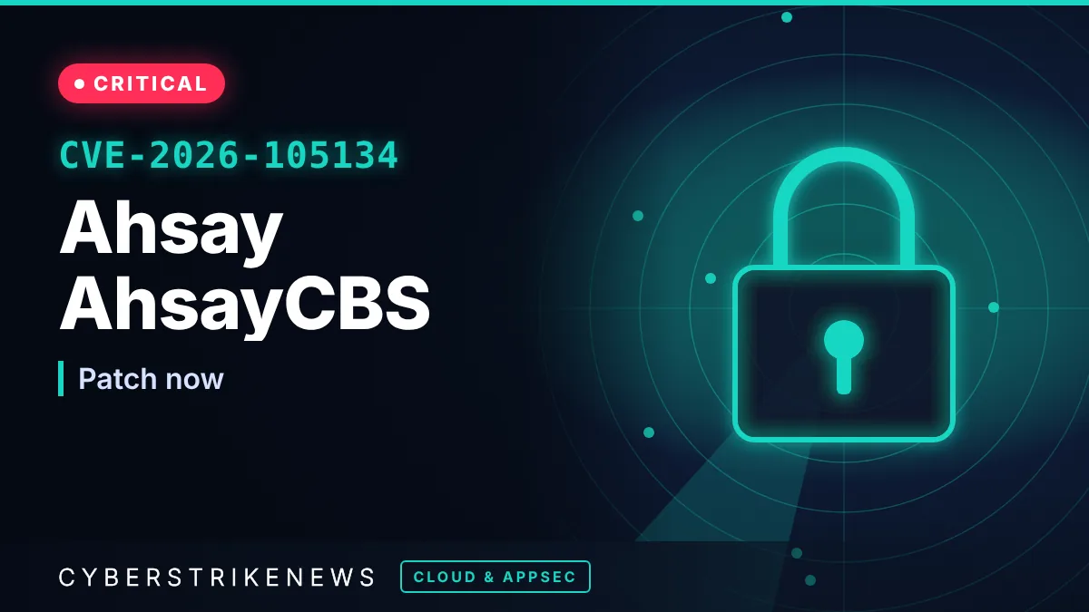 Ahsay AhsayCBS command injection added to CISA KEV (CVE-2026-105134)