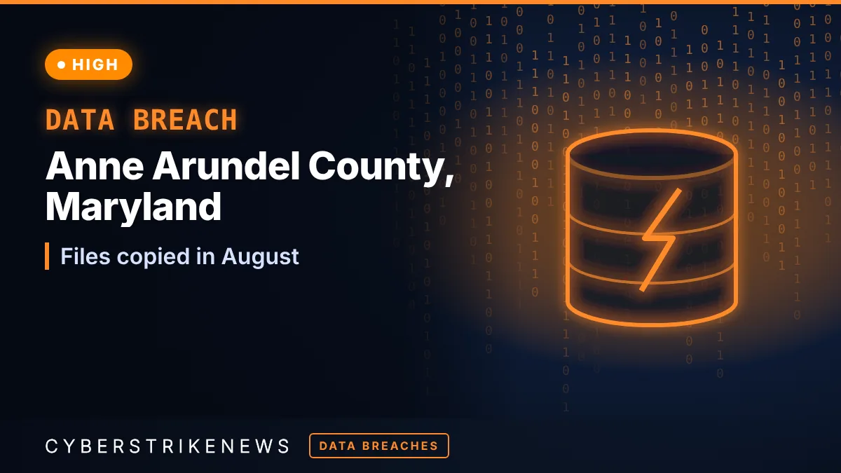 Anne Arundel County confirms August data breach after Rhysida claim 1 Anne Arundel County confirms August data breach after Rhysida claim