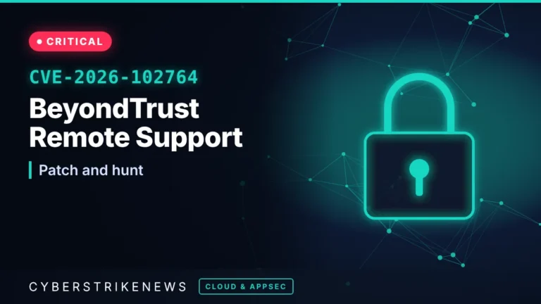 BeyondTrust Remote Support zero-day exploited by China-linked APT (CVE-2026-102764)