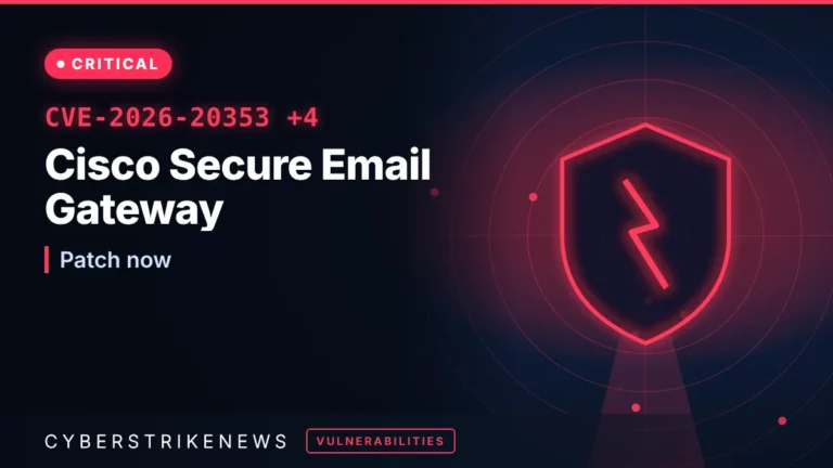 Cisco Secure Email Gateway hardening fixes 5 critical CVEs, 2 exploited