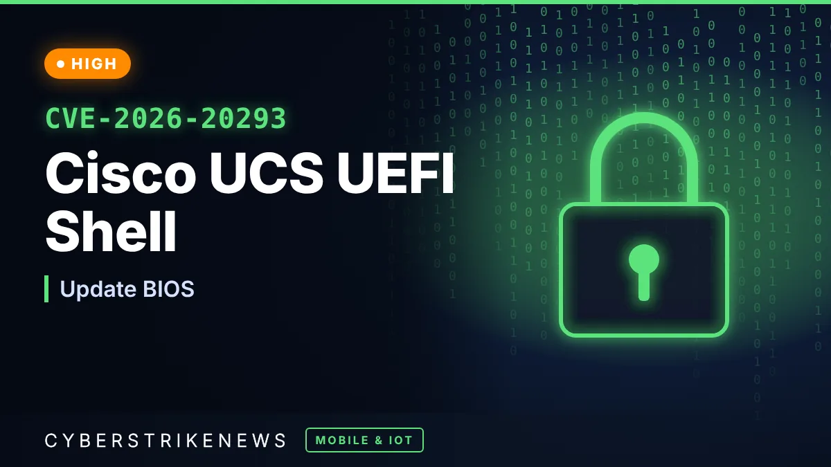 Cisco UCS UEFI Shell Secure Boot Bypass (CVE-2026-20293)