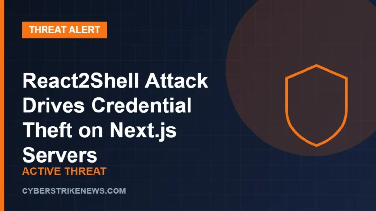 React2Shell Attack Drives Credential Theft on Next.js Servers