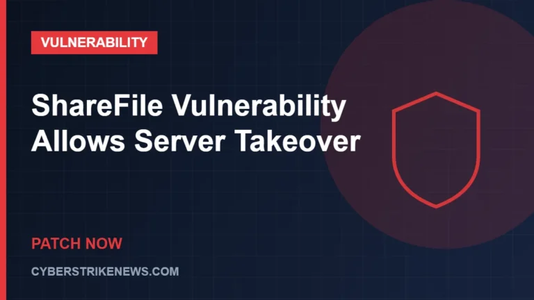 ShareFile Vulnerability Allows Server Takeover