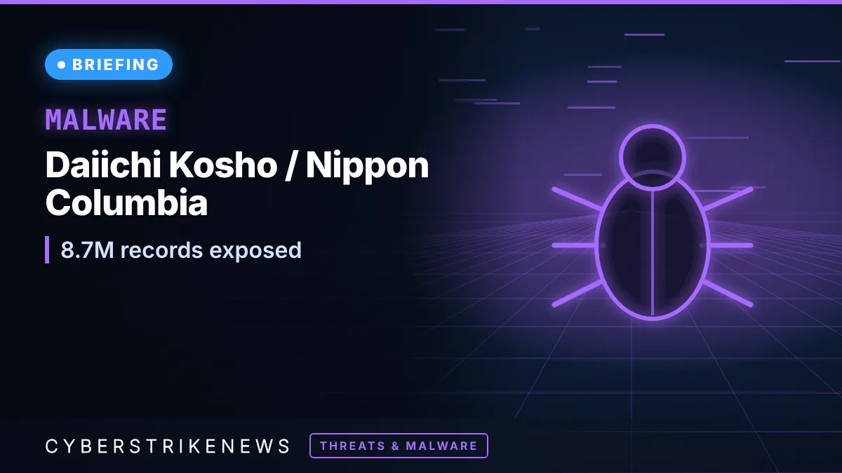 Daiichi Kosho data exposed in Nippon Columbia malware incident