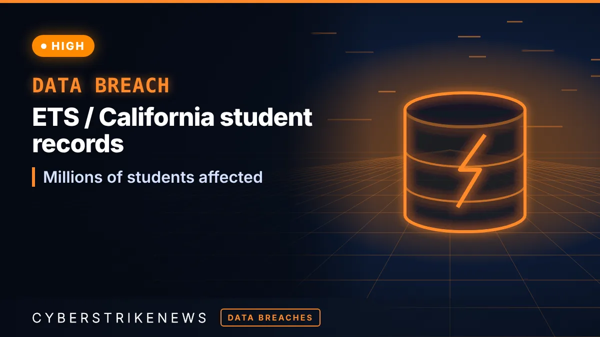 ETS SFTP breach exposes California student data via stolen logins