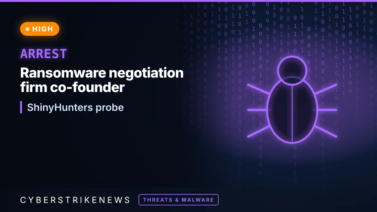 FBI arrests ransomware negotiation firm co-founder in ShinyHunters probe