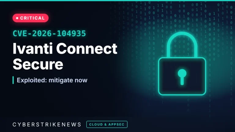 Ivanti Connect Secure auth bypass added to CISA KEV (CVE-2026-104935)