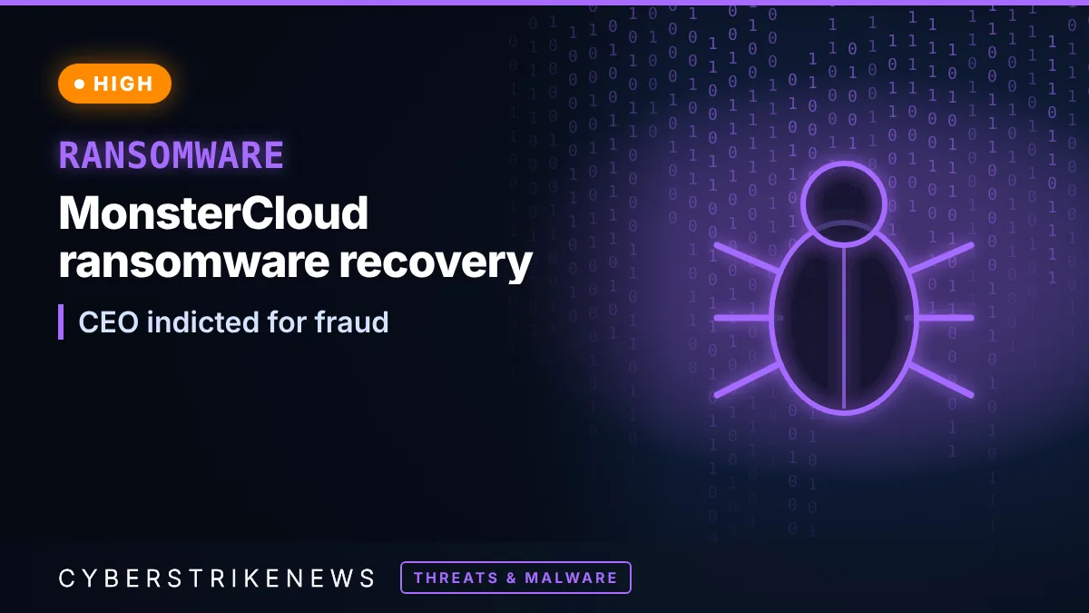 MonsterCloud CEO charged over secret ransom payments to attackers