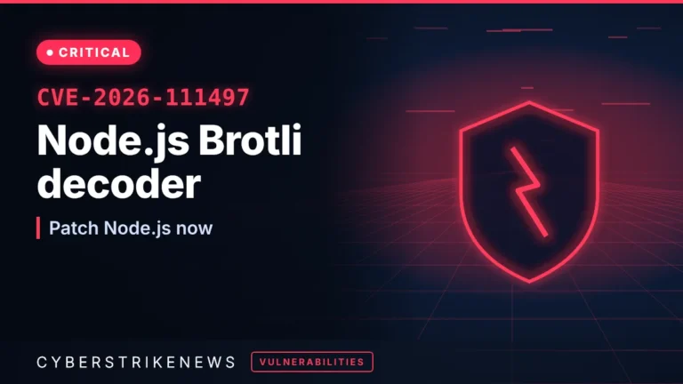 Node.js Brotli RCE demonstrated on standard build (CVE-2026-111497)