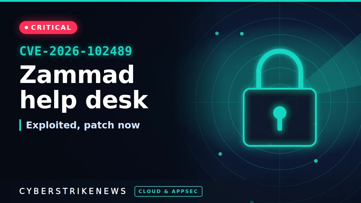 Zammad session fixation flaw CVE-2026-102489 exploited, CISA KEV